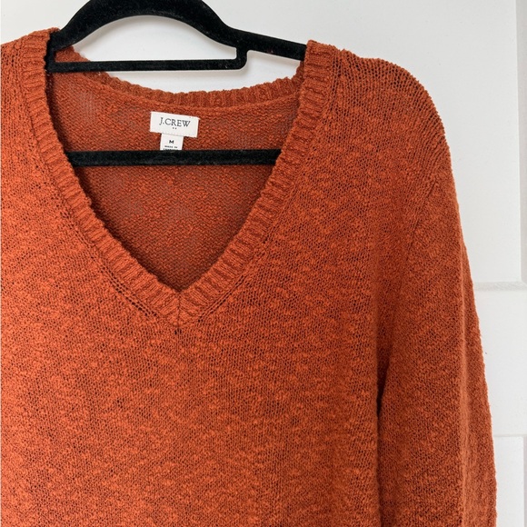 J. Crew Women's Burnt Orange Sweater - Picture 1 of 5